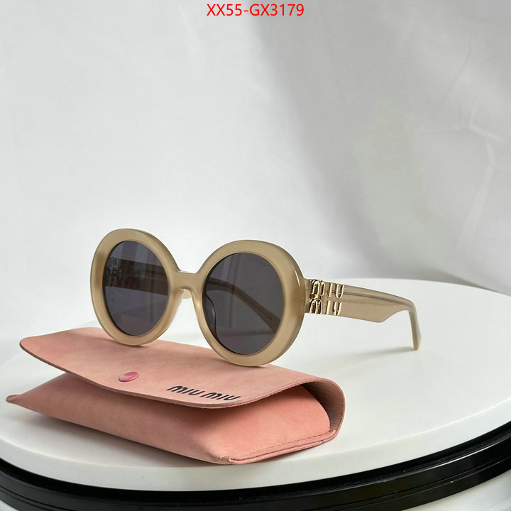 Glasses-Miu Miu best site for replica ID: GX3179 $: 55USD