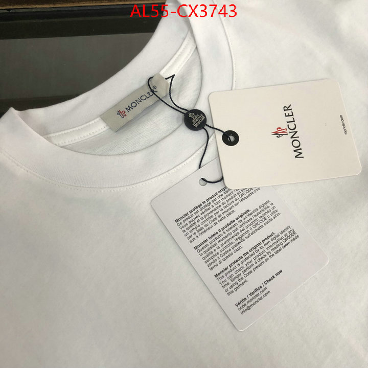 Clothing-Moncler top fake designer ID: CX3743 $: 55USD