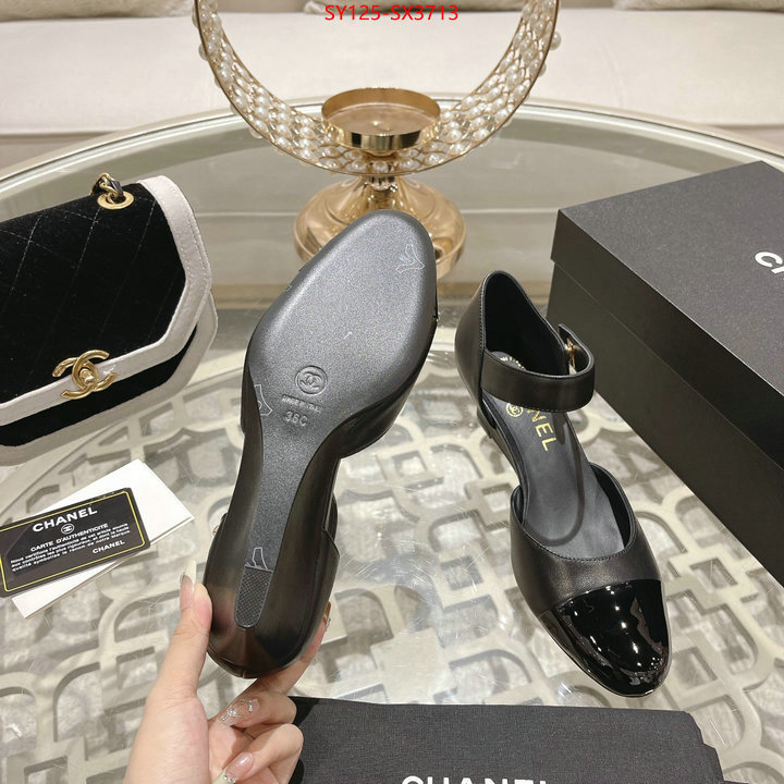 Women Shoes-Chanel best aaaaa ID: SX3713 $: 125USD