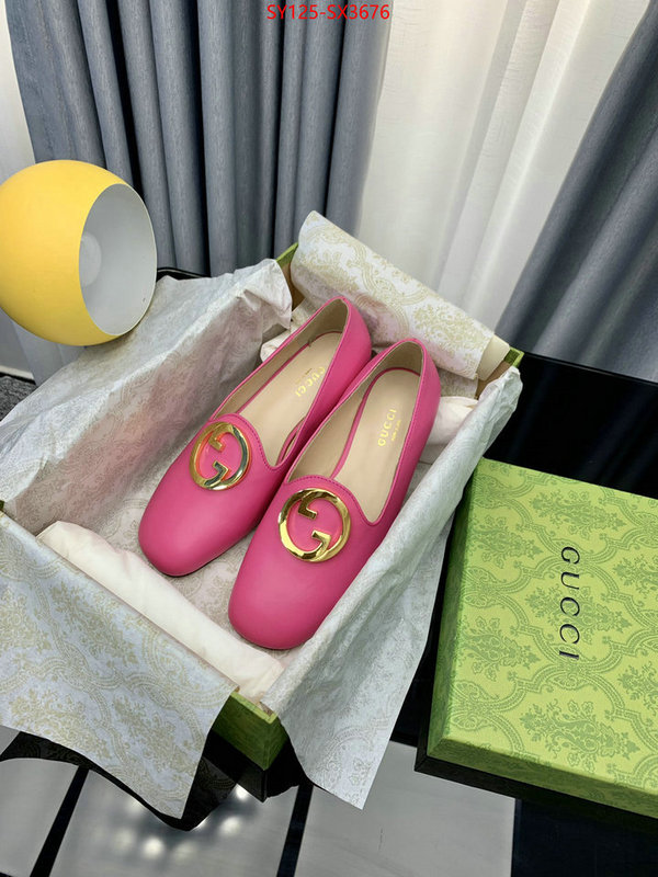 Women Shoes-Gucci what ID: SX3676 $: 125USD