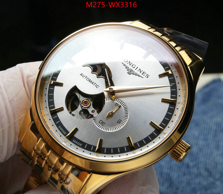 Watch(TOP)-Longines aaaaa+ replica designer ID: WX3316 $: 275USD