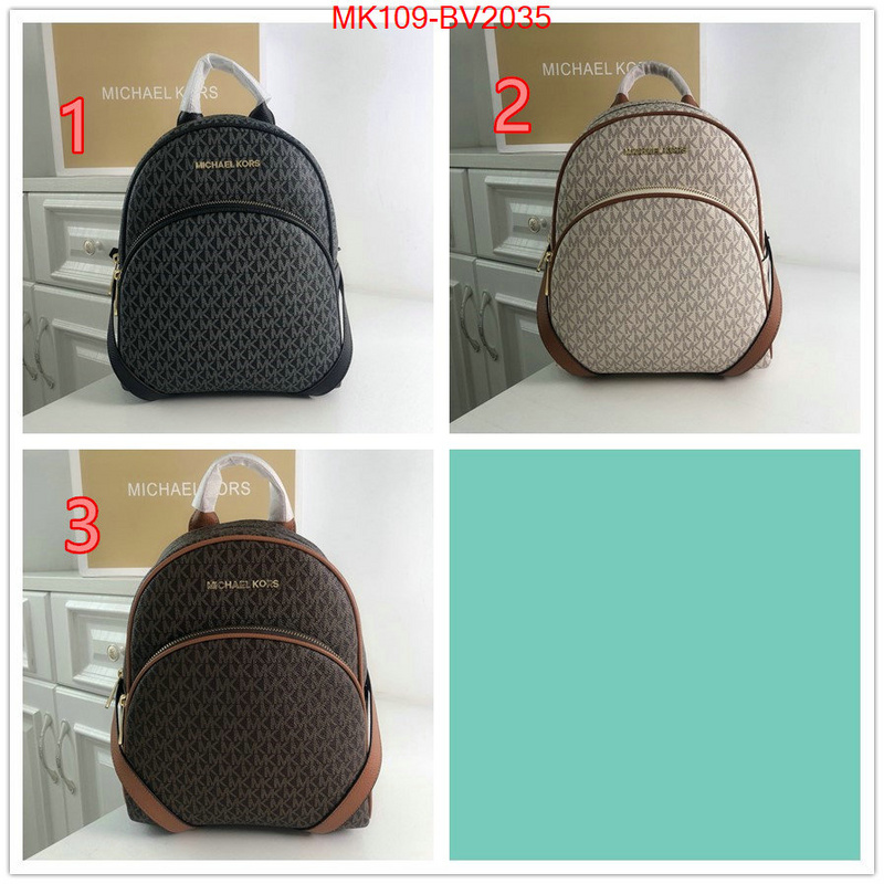 Michael Kors Bags(TOP)-Backpack- customize the best replica ID: BV2035 $: 109USD,