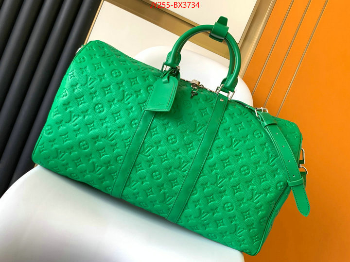 LV Bags(TOP)-Keepall BandouliRe 45-50- replica wholesale ID: BX3734 $: 255USD,