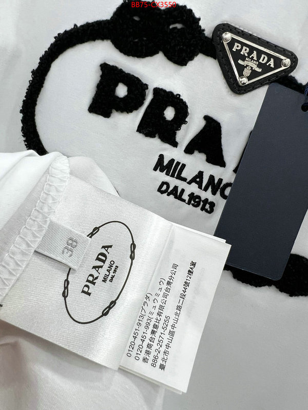 Clothing-Prada the most popular ID: CX3550 $: 75USD