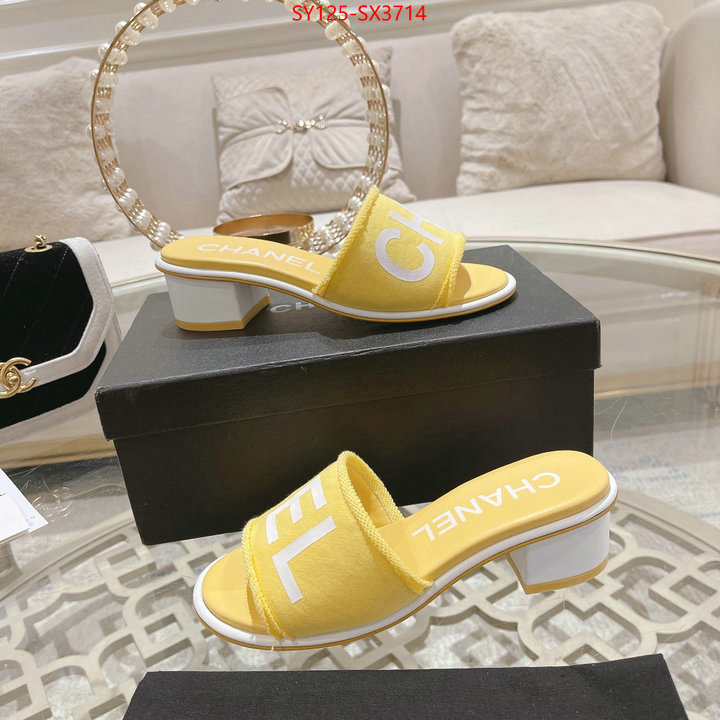 Women Shoes-Chanel wholesale 2024 replica ID: SX3714 $: 125USD