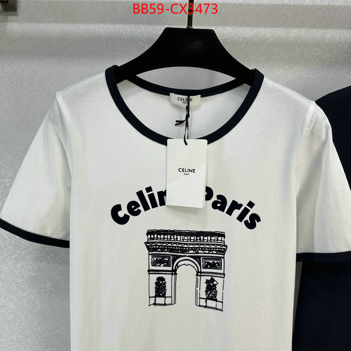 Clothing-Celine 2024 replica wholesale cheap sales online ID: CX3473 $: 59USD