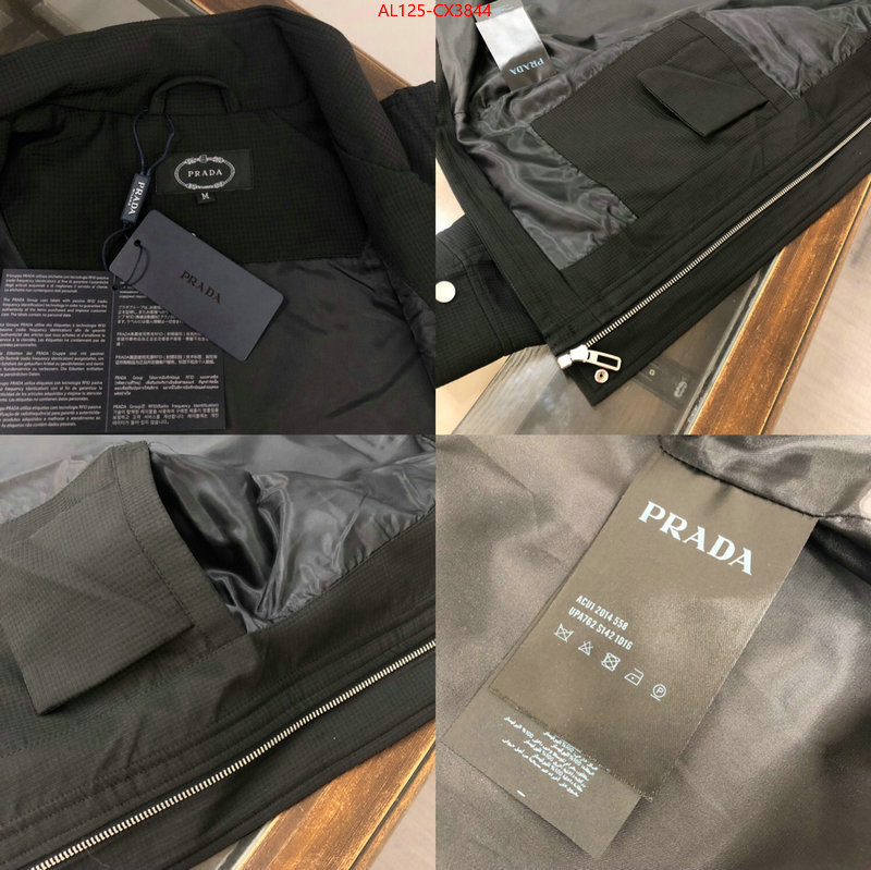 Clothing-Prada online china ID: CX3844 $: 125USD