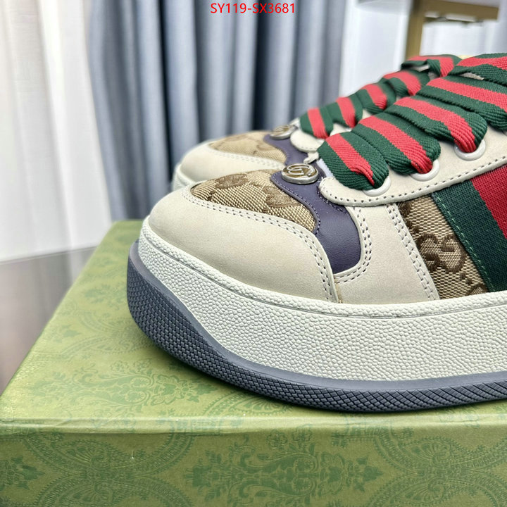 Women Shoes-Gucci aaaaa+ quality replica ID: SX3681 $: 119USD