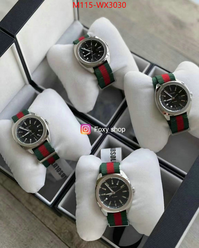Watch(4A)-Gucci high quality perfect ID: WX3030 $: 115USD