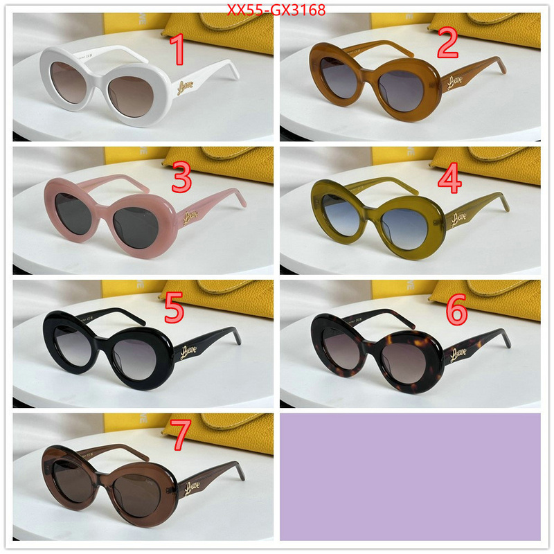 Glasses-Loewe top quality fake ID: GX3168 $: 55USD