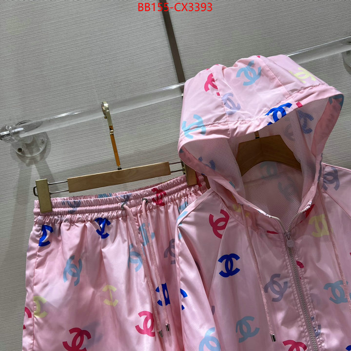 Clothing-Chanel are you looking for ID: CX3393 $: 155USD