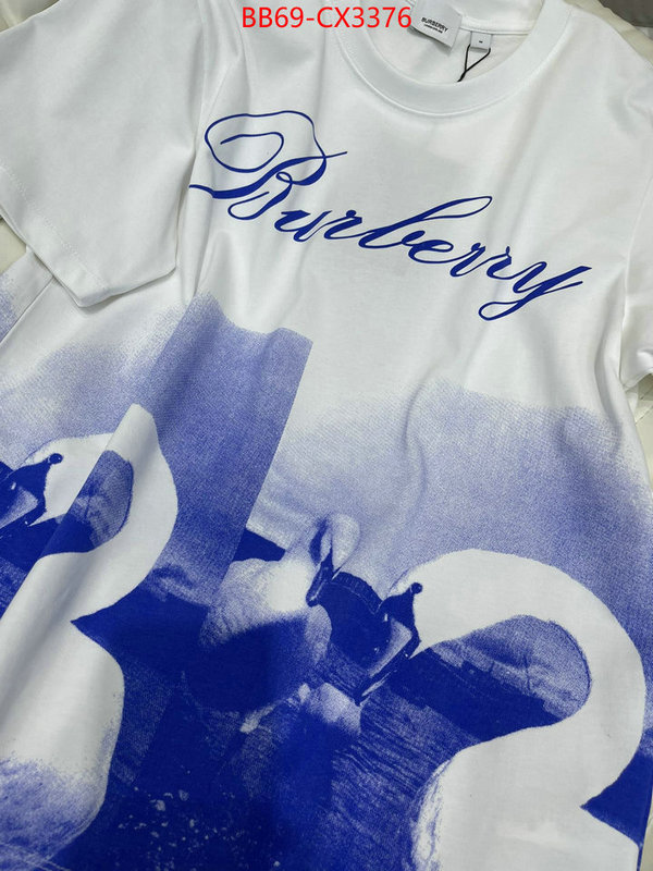 Clothing-Burberry wholesale replica shop ID: CX3376 $: 69USD