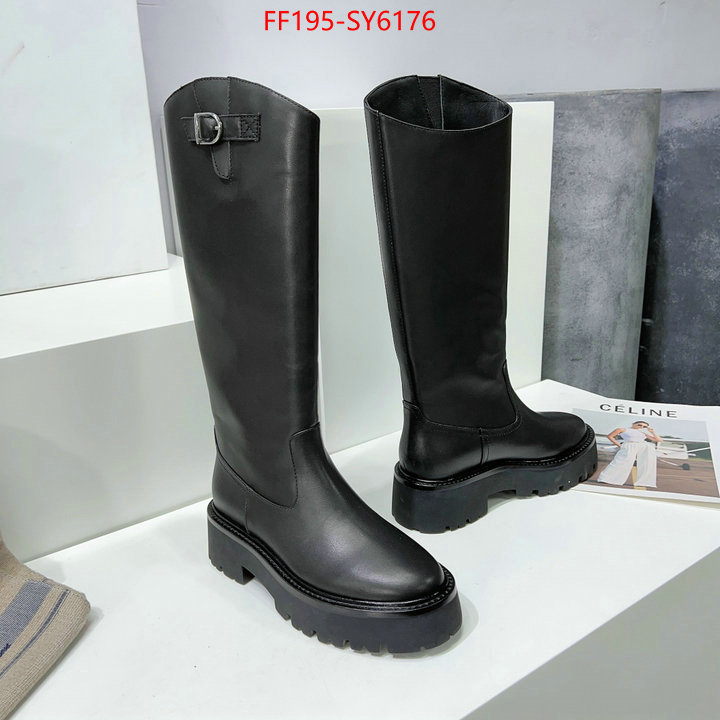 Women Shoes-Boots top 1:1 replica ID: SY6176 $: 195USD