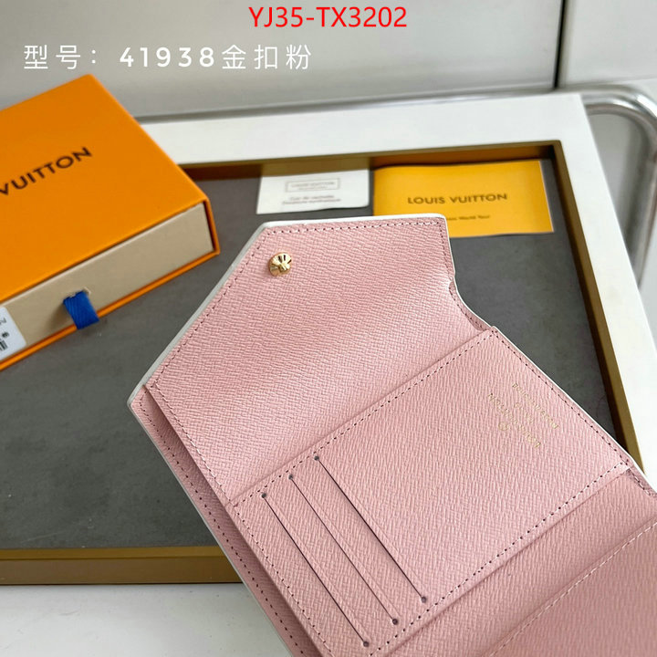 LV Bags(4A)-Wallet flawless ID: TX3202 $: 35USD,