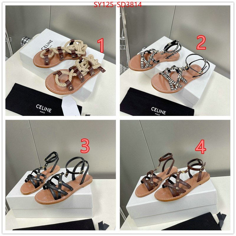 Women Shoes-CELINE cheap online best designer ID: SD3814 $: 125USD