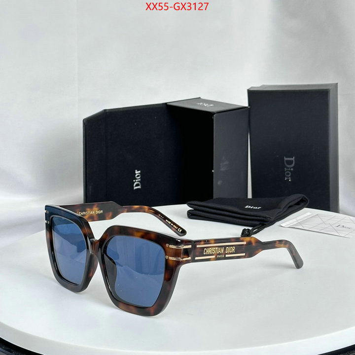Glasses-Dior fake high quality ID: GX3127 $: 55USD