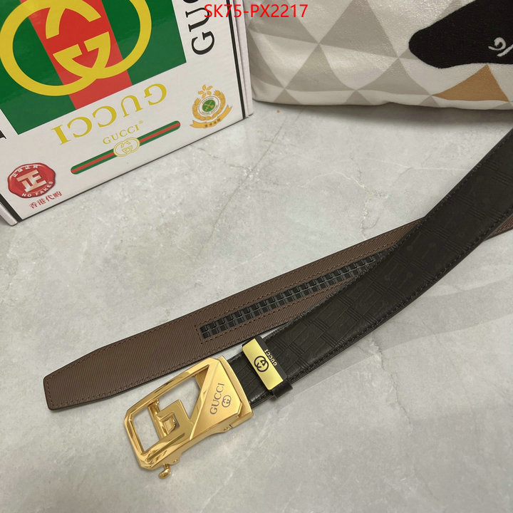 Belts-Gucci designer wholesale replica ID: PX2217 $: 75USD