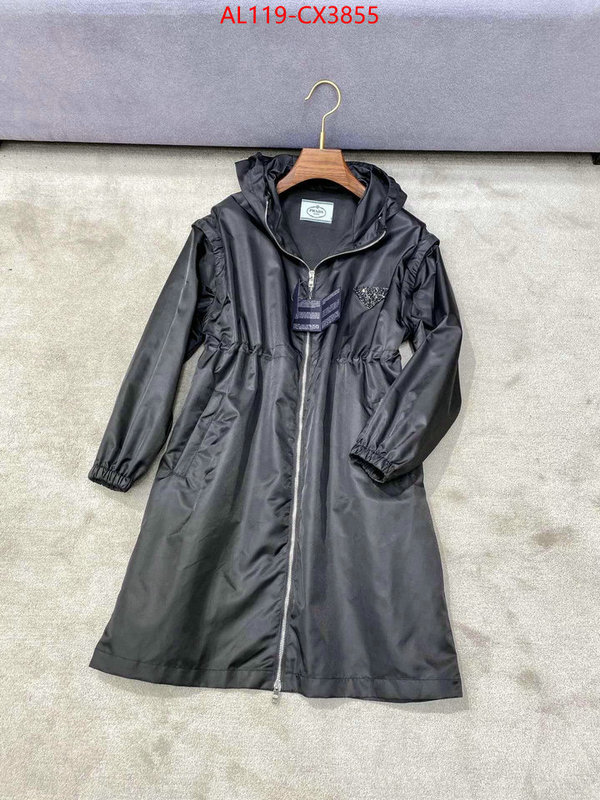 Clothing-Prada best replica quality ID: CX3855 $: 119USD