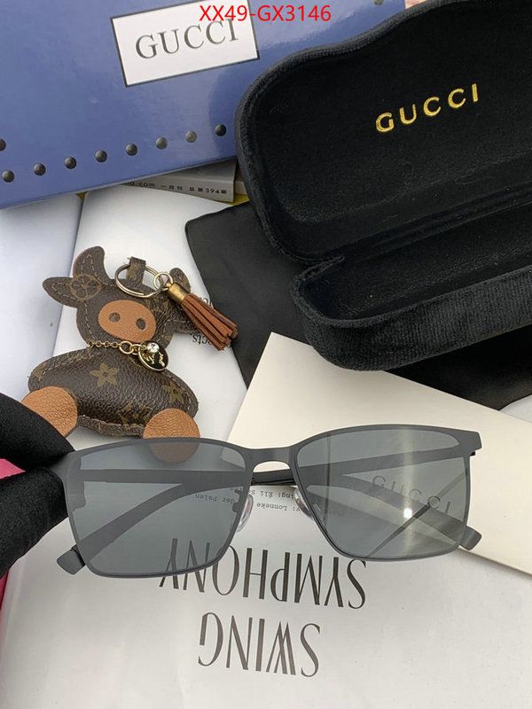 Glasses-Gucci first top ID: GX3146 $: 49USD