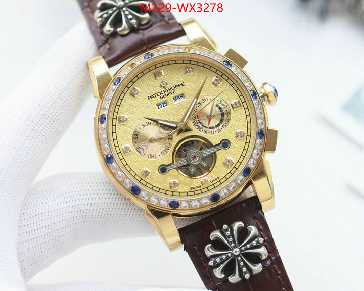 Watch(TOP)-Patek Philippe designer 7 star replica ID: WX3278 $: 229USD