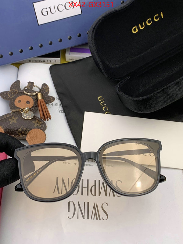 Glasses-Gucci buy aaaaa cheap ID: GX3151 $: 42USD