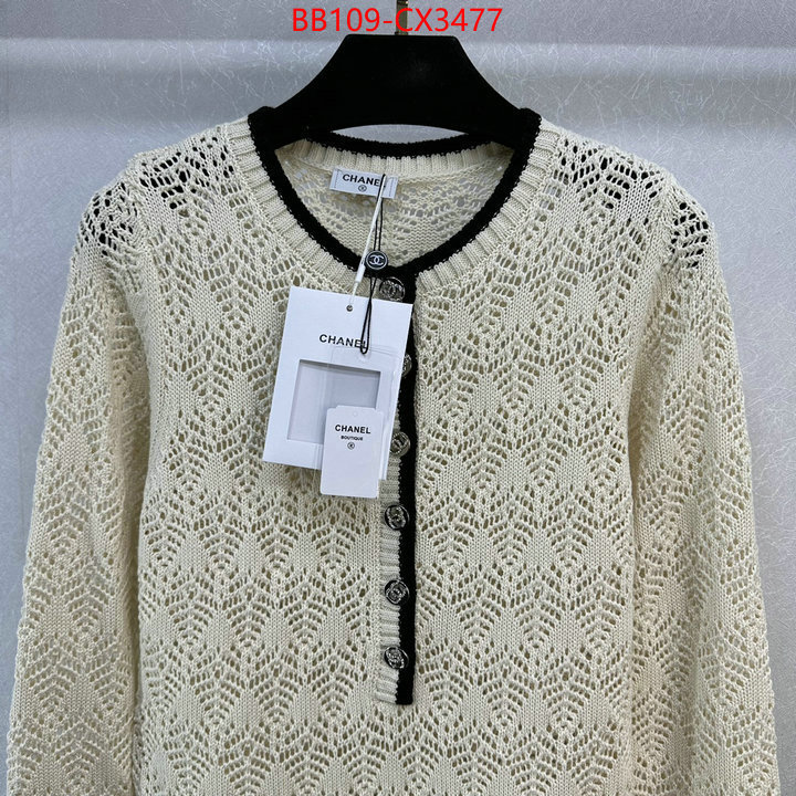 Clothing-Chanel website to buy replica ID: CX3477 $: 109USD