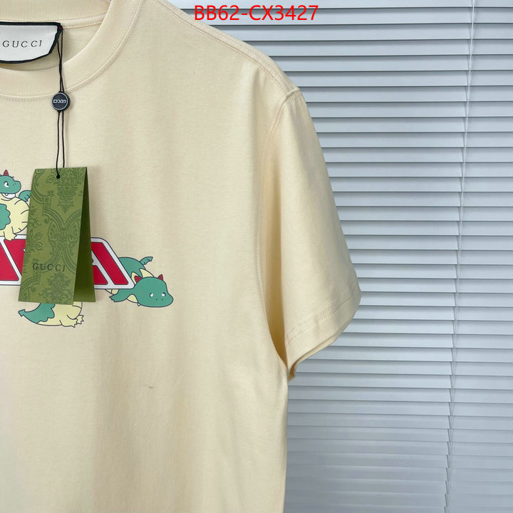 Clothing-Gucci high quality online ID: CX3427 $: 62USD