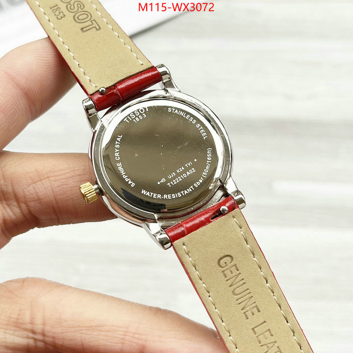 Watch(4A)-Tissot 2024 replica wholesale cheap sales online ID: WX3072 $: 115USD