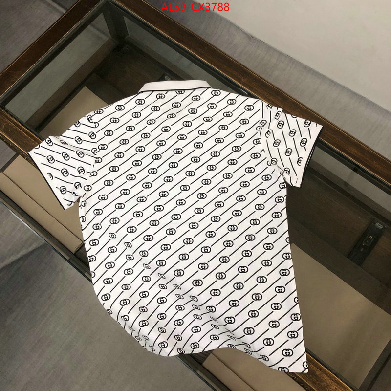 Clothing-Gucci customize best quality replica ID: CX3788 $: 59USD