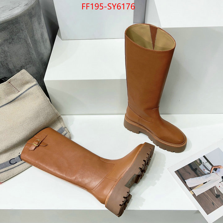 Women Shoes-Boots top 1:1 replica ID: SY6176 $: 195USD