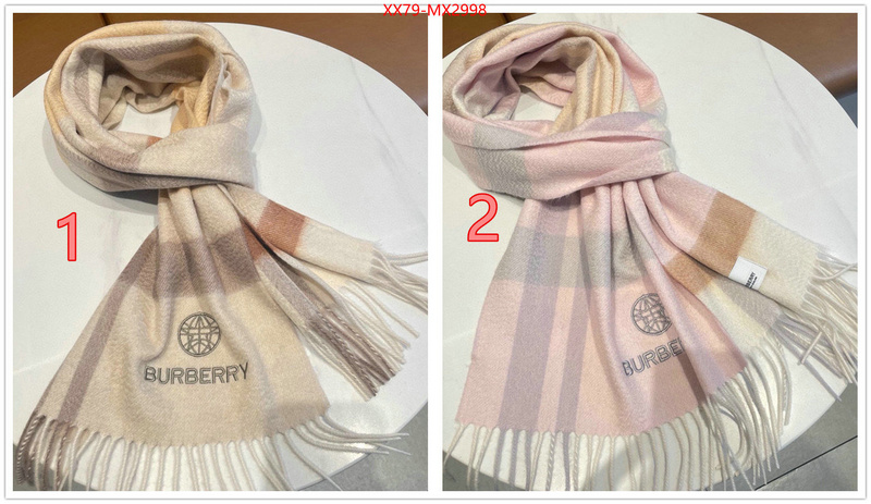 Scarf-Burberry the quality replica ID: MX2998 $: 79USD