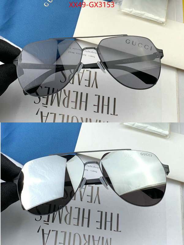 Glasses-Gucci high quality designer replica ID: GX3153 $: 49USD