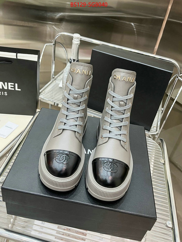 Women Shoes-Chanel buy cheap replica ID: SG8040 $: 129USD