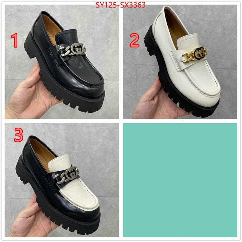 Women Shoes-Gucci the quality replica ID: SX3363 $: 125USD