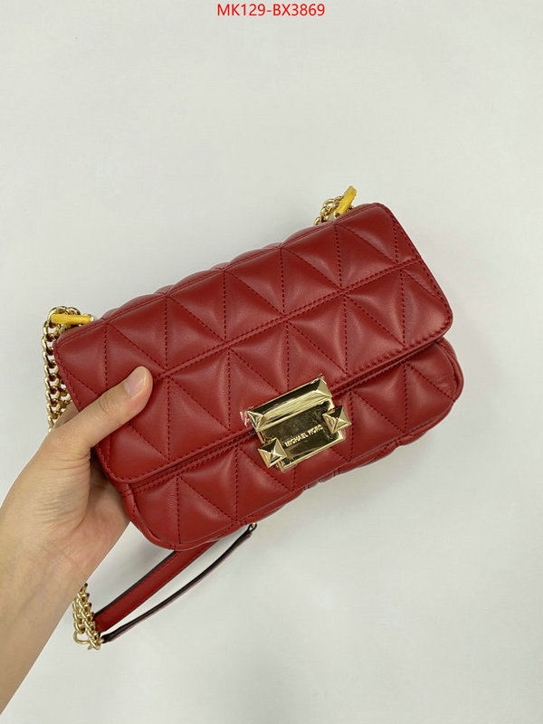 Michael Kors Bags(TOP)-Diagonal- top quality website ID: BX3869 $: 129USD,