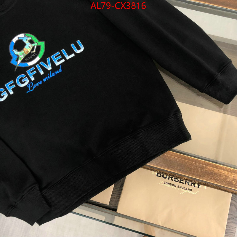 Clothing-Moncler aaaaa quality replica ID: CX3816 $: 79USD