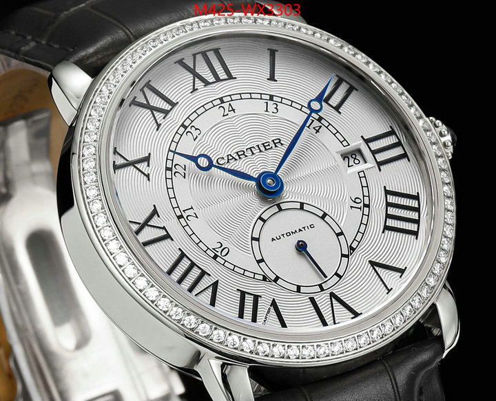 Watch(TOP)-Cartier wholesale replica shop ID: WX3303 $: 425USD