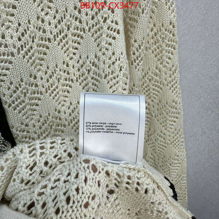 Clothing-Chanel website to buy replica ID: CX3477 $: 109USD