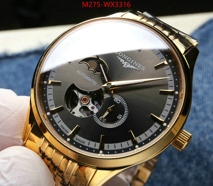 Watch(TOP)-Longines aaaaa+ replica designer ID: WX3316 $: 275USD