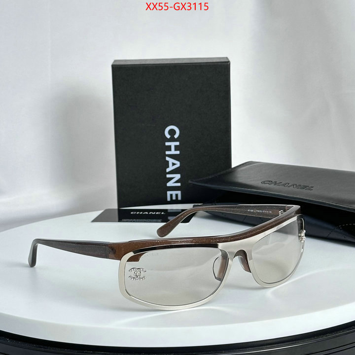 Glasses-Chanel perfect ID: GX3115 $: 55USD