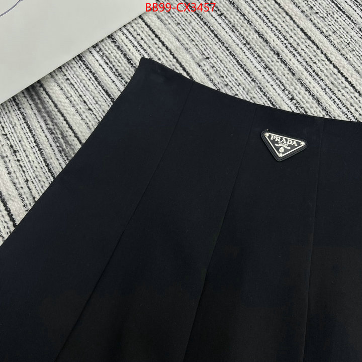 Clothing-Prada top designer replica ID: CX3457 $: 99USD
