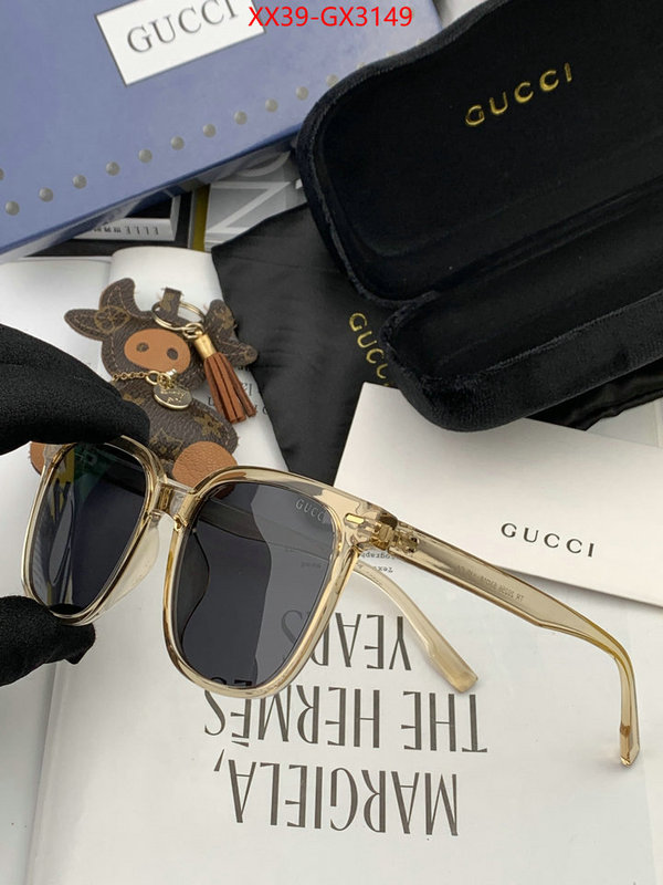 Glasses-Gucci how to buy replica shop ID: GX3149 $: 39USD