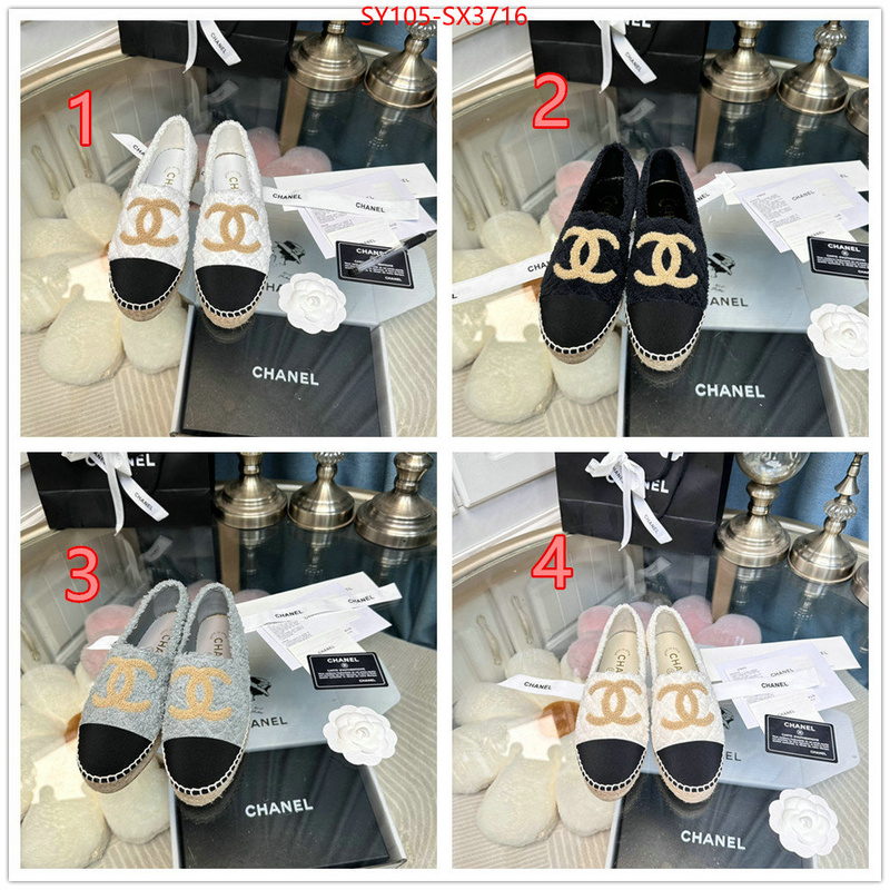 Women Shoes-Chanel can you buy knockoff ID: SX3716 $: 105USD