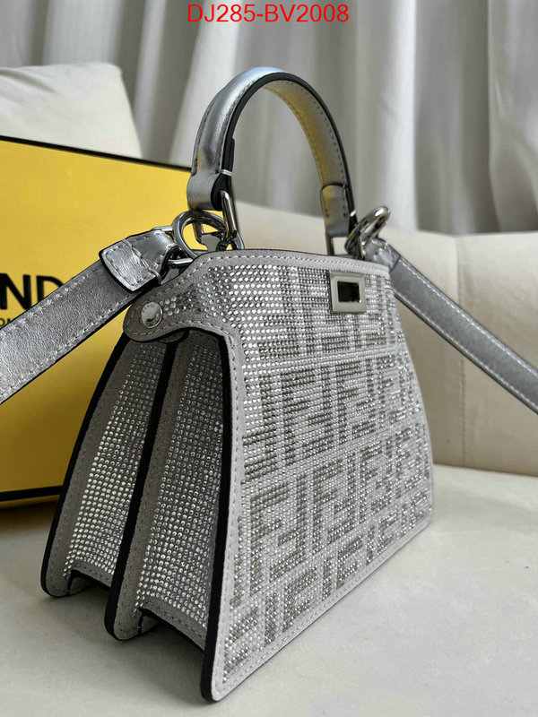 Fendi Bags(TOP)-Peekaboo what's the best place to buy replica ID: BV2008