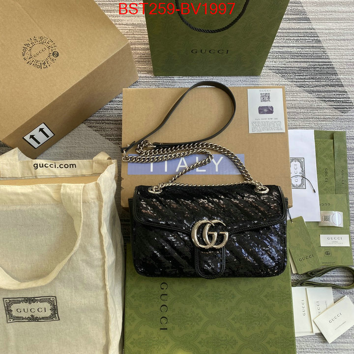Gucci Bags(TOP)-Marmont designer 1:1 replica ID: BV1997 $: 259USD,
