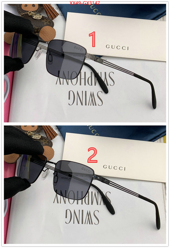 Glasses-Gucci how can i find replica ID: GX3147 $: 49USD