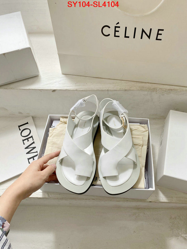 Women Shoes-CELINE top fake designer ID: SL4104 $: 104USD