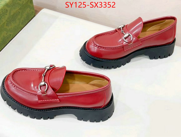 Women Shoes-Gucci replica for cheap ID: SX3352 $: 125USD