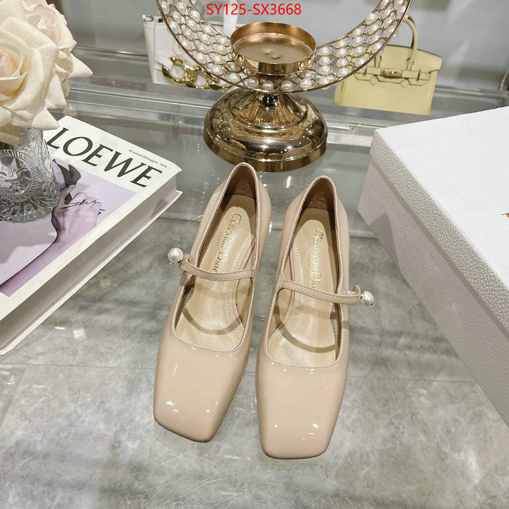 Women Shoes-Dior where can i buy the best quality ID: SX3668 $: 125USD