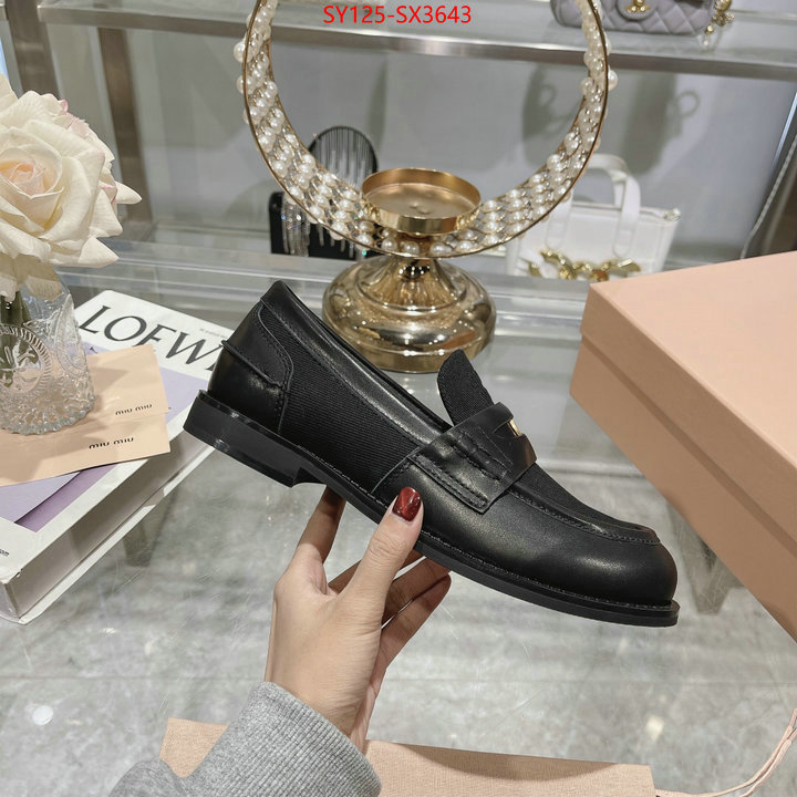 Women Shoes-Miu Miu designer fashion replica ID: SX3643 $: 125USD